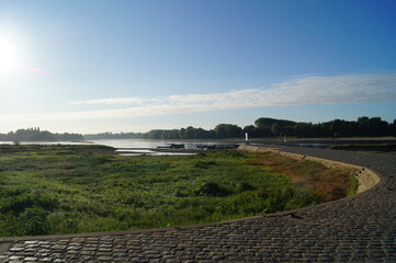 La Loire en &eacute;t&eacute; dans le Maine et Loire-France