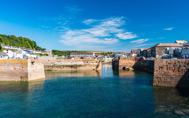 Porthleven Harbour, Porthleven, Helston, Cornwall, England, UK