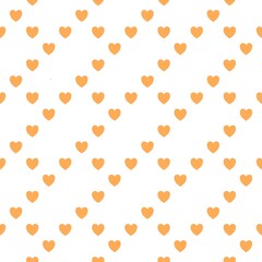 Hearts for Valentine's Day. A postcard with hearts for February 14. Seamless repeating pattern. Background for scrapbooking, albums, advertising, printing, websites, mobile screensavers, bloggers.
