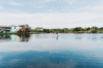 boat on the river