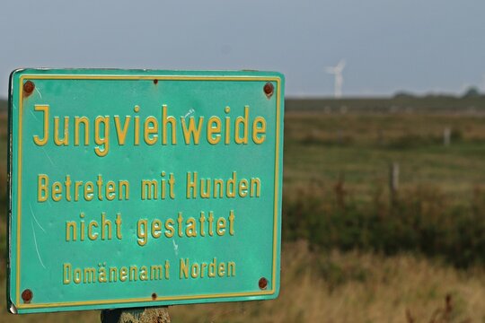 Jungviehweide, Betreten mit Hunden nicht gestattet