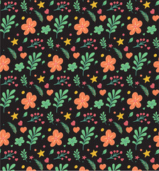 seamless floral pattern