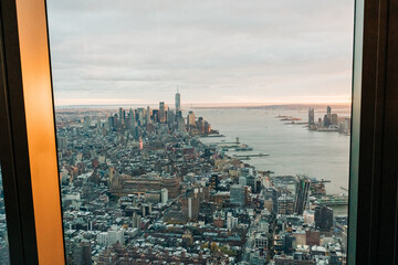 Fototapeta na wymiar newyork city skyline