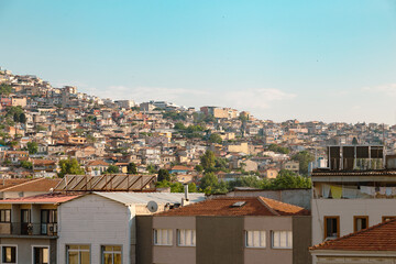 view of buildings in Izmir Turkey