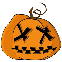 halloween pumpkin for the celebration of the feast of all saints