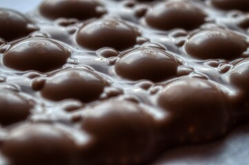 close up of chocolate