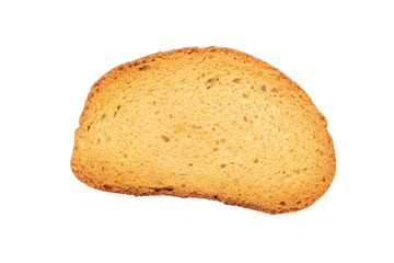 Bread isolated on white background.