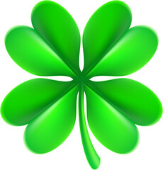 Fototapeta premium Four Leaf Clover Shamrock