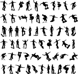 Skater Silhouettes