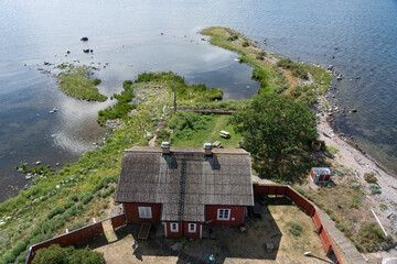 View from Garpen lighthouse station in Bergkvara, Kalmar len, Sweden © Johannes Jensås