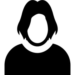 Lady Vector Icon 