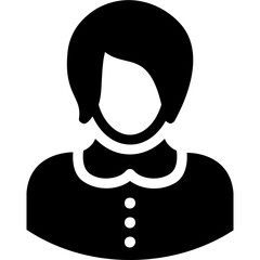 Girl Vector Icon 
