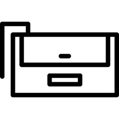 Obraz premium Clutch Bag Icon