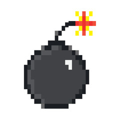 pixel bomb icon