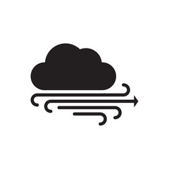 Windy With Cloud Icon - Weather Forecast icon