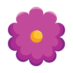 purple flower design