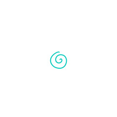 Green Swirl Line