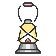 Lantern line color icon