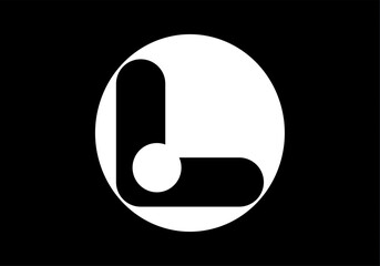 Capital logo sign symbol letter initial L