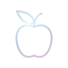Apple icon 3D template