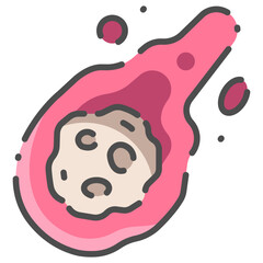 comet line color icon