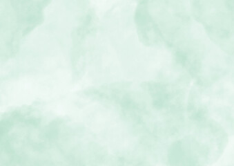 やわらかい薄緑の水彩風背景素材