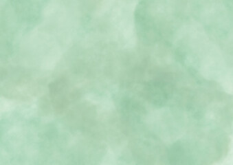 やわらかい薄緑の水彩風背景素材