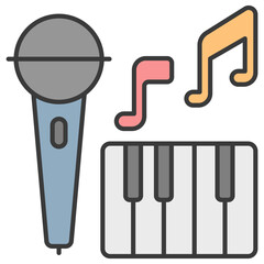 Singer line color icon