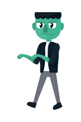 cartoon frankenstein character