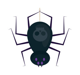 spooky spider icon