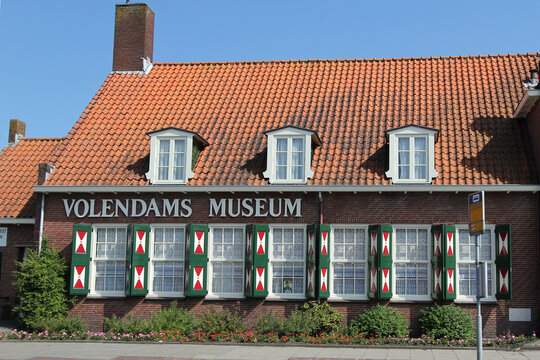 Volendams Museum at Volendam, North Holland, Netherlands.