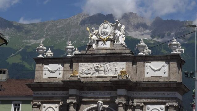 Ancient Triumphal Arch - Innsbruck - Austria