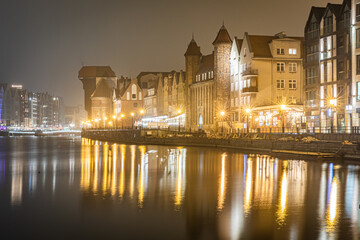 Fototapeta premium Gdansk is a major tourist destination in Poland