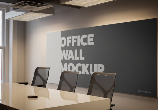 Office Wall Mockup