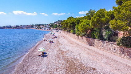 Altea La Olla beach - Spain, summer mediterranean paradise