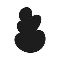 abstract modern line blob shape