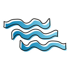 abstract modern organic shape doodle