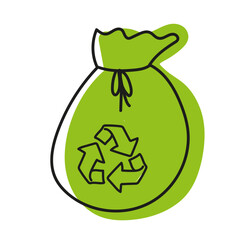 earth day go green doodle