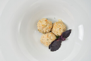 white fish appetizer