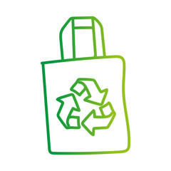 earth day go green gradient doodle