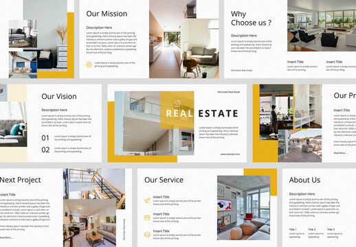Real Estate Presentation Layout