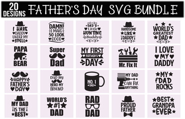 Father's Day  svg bundle