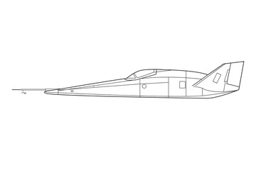 Avi&oacute;n experimental X-24