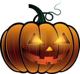 happy halloween trick or treat pumpkin png file for decoration