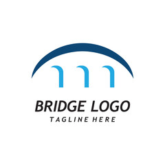 Bridge Logo Template vector icon