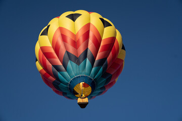 Fototapeta premium hot air balloon in flight