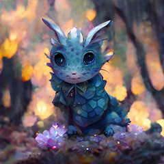 darkm baby dragon