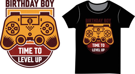 Gaming t shirt design.  T-shirt design for gift.