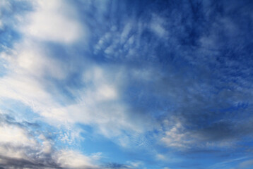 Dark clouds gather into a large rain cloud. Background, wallpaper for designers
