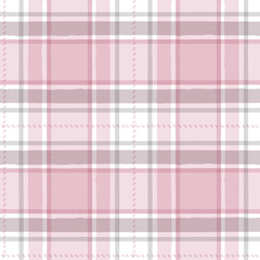 Seamless tartan pattern,watercolor plaid print, checkered pink girly brush strokes. Gingham texture for textile: shirts, tablecloths, clothes